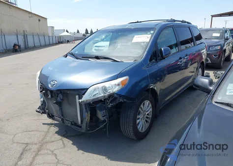 2016 Toyota Sienna Xle Premium 8 Passenger from USA, damaged, VIN 5TDYK3DC1GS744961